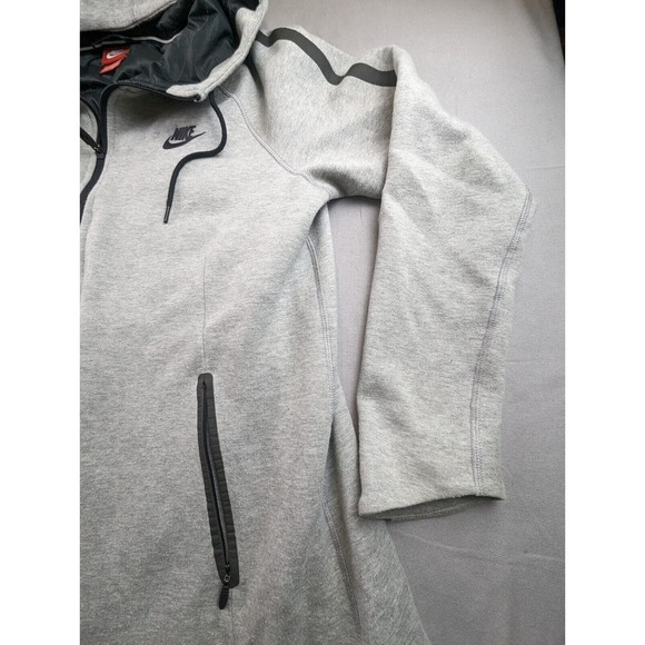 Nike Tech Women's Aeroloft Parka Goose Down Heather Gray Black Large (MSRP $250) - Picture 5 of 16